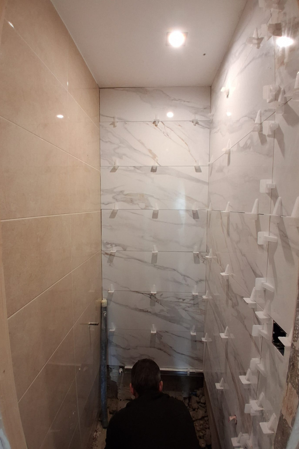 Duchas de obra sencillas y eficaces, sin fugas